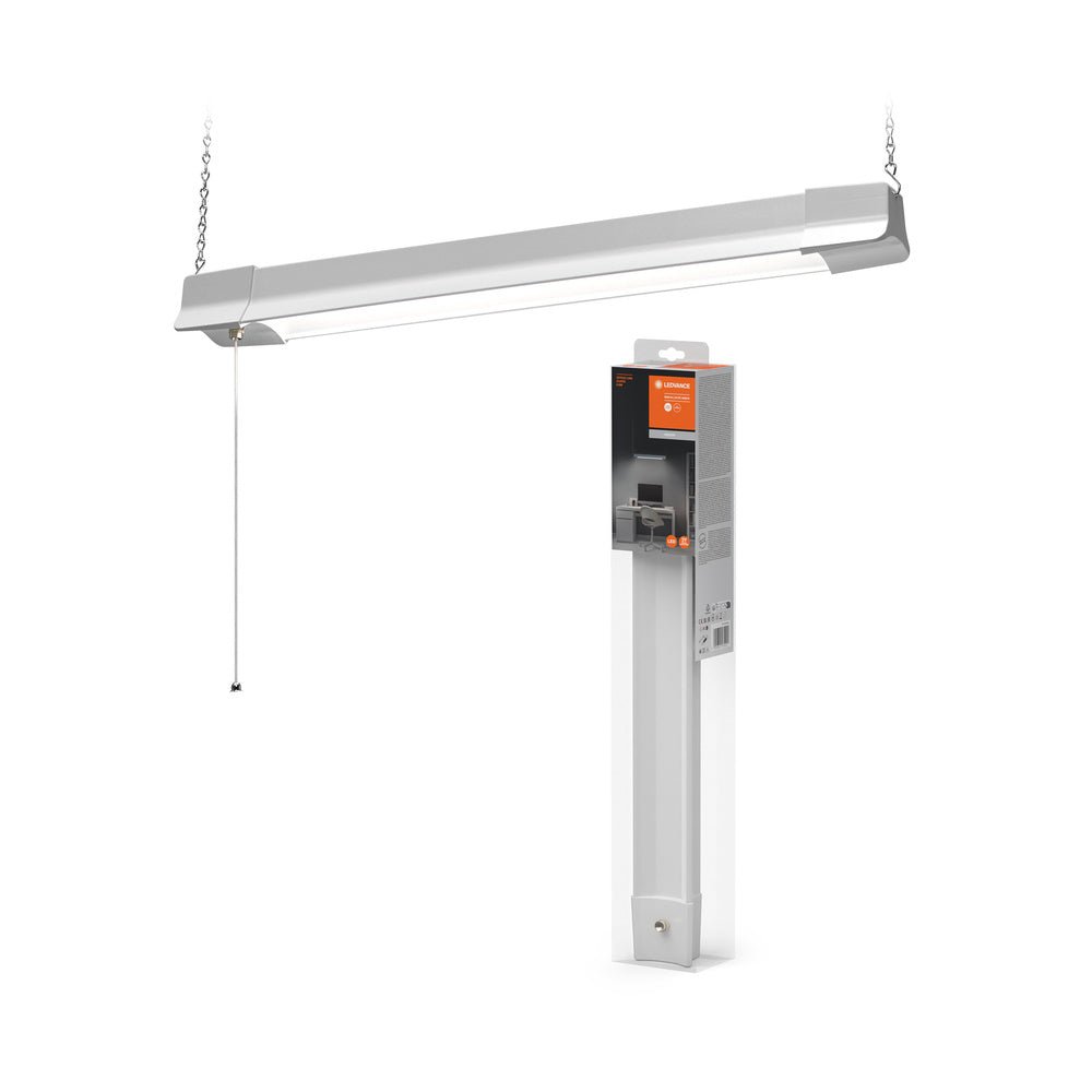 Bílé LED stropní svítidlo 0.6m 24 W LINE, studená bílá