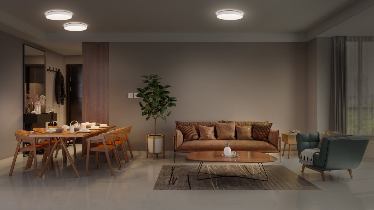 4099854448416 - Bílé LED stropní svítidlo 24 W LONDON 400 mm, teplá bílá OSRAM - Stropní svítidlo - LEDVANCE e - shop
