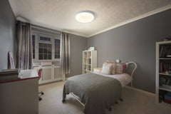 4099854092466 - Bílé LED stropní svítidlo 36 W SLIM MOIA 480 mm, teplá bílá - Stropní svítidlo - LEDVANCE e - shop