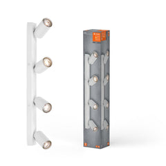 4058075833272 - Bílé LED stropní svítidlo 4 x GU10 13,6 W OCTAGON, teplá bílá - Stropní svítidlo - LEDVANCE e - shop