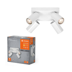 4058075833258 - Bílé LED stropní svítidlo 4 x GU10 OCTAGON, teplá bílá - Stropní svítidlo - LEDVANCE e - shop