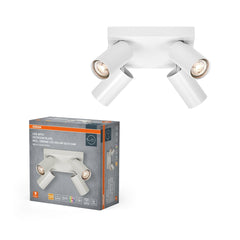 4099854474187 - Bílé LED stropní svítidlo 4 xU10 OCTAGON, teplá bílá OSRAM - Stropní svítidlo - LEDVANCE e - shop