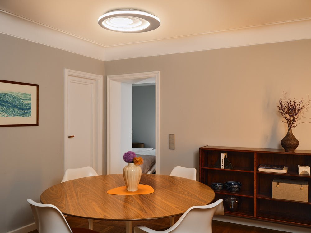 4099854093203 - Bílé spirálové LED stropní svítidlo ORBIS 505mm, teplá bílá - Stropní svítidlo - LEDVANCE e - shop