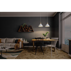 4058075838406 - Bíle stropní svítidlo E27 220 mm PLASTER WOOD PENDANT - Lustr - Czechia LEDVANCE e - shop