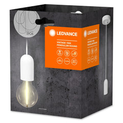 4099854092640 - Bílé stropní svítidlo E27 max 15 W PENDULUM ROUND - Lustr - LEDVANCE e - shop
