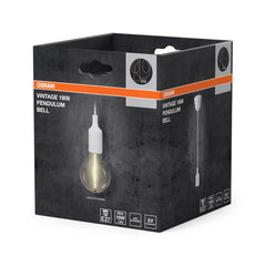 4099854419379 - Bílé stropní svítidlo E27 max 15 W VINTAGE BELL OSRAM - Lustr - LEDVANCE e - shop
