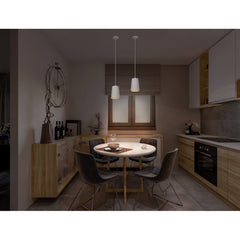 4058075838444 - Bílé stropní svítidlo E27 PLASTER CONE PENDANT - Lustr - Czechia LEDVANCE e - shop