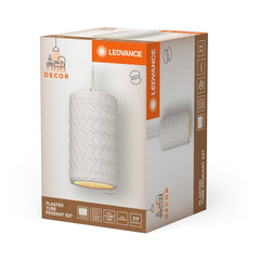 4058075838420 - Bílé stropní svítidlo E27 PLASTER TUBE PENDANT - Lustr - Czechia LEDVANCE e - shop