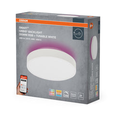 4099854473142 - BÍLÉ Stropní svítidlo Wifi Orbis Backlight 350mm, Laditelná Bílá - Nástěnné svítidlo - Czechia LEDVANCE e - shop