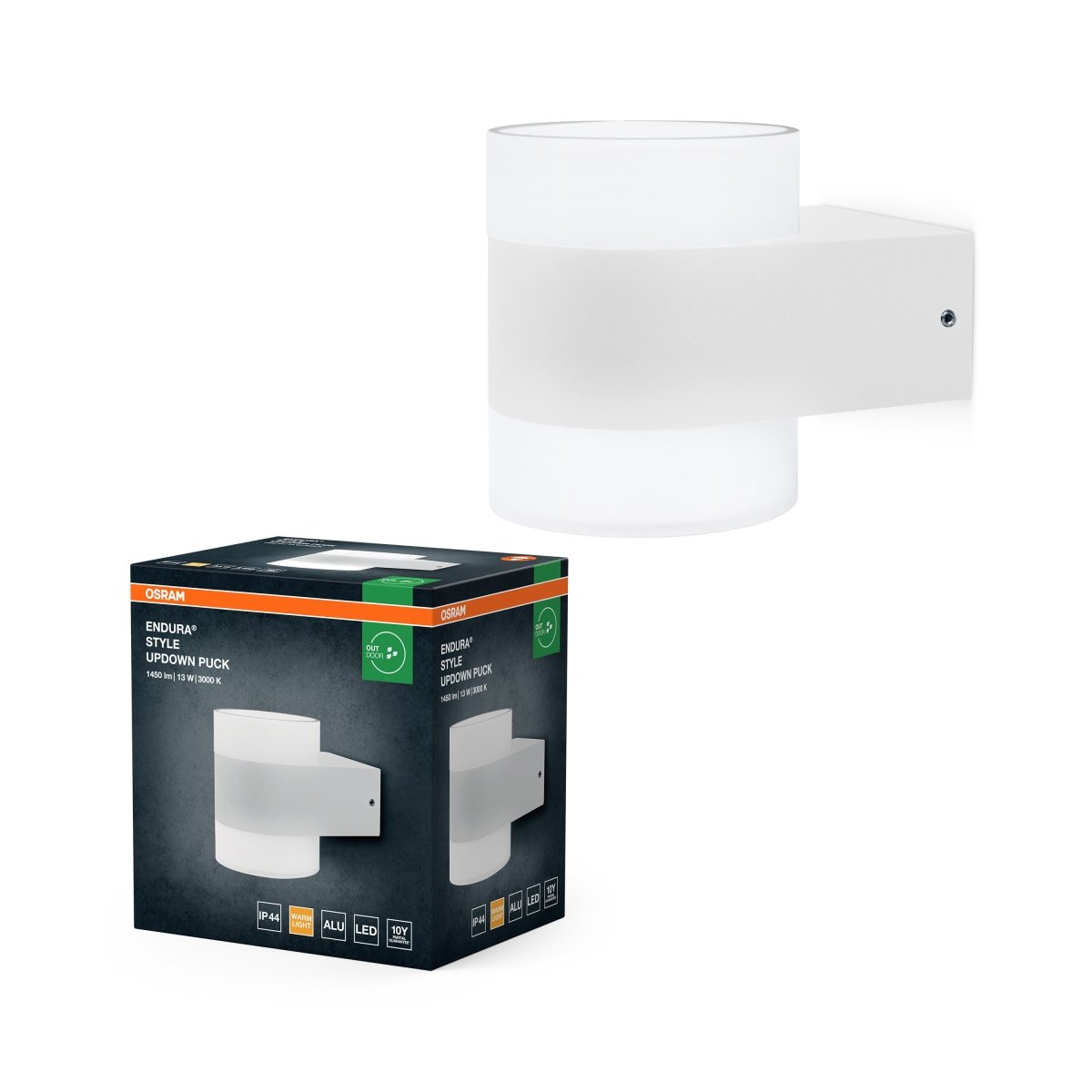 4099854462115 - Bílé venkovní dekorativní svítido 12,50 W Teplá bílá 131 mm - Venkovní dekorativní svítidlo - LEDVANCE e - shop