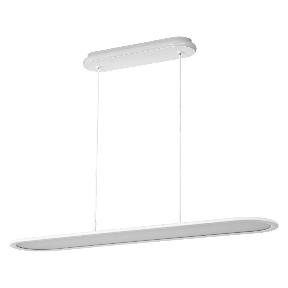 4058075848900 - Bílý lustr do pracovny 1m 57W PANEL ELLIPSE, studená bílá - Lustr - LEDVANCE e - shop