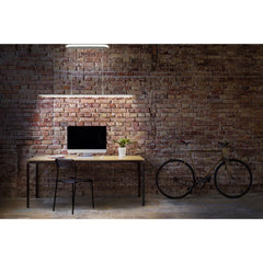 4058075848900 - Bílý lustr do pracovny 1m 57W PANEL ELLIPSE, studená bílá - Lustr - LEDVANCE e - shop