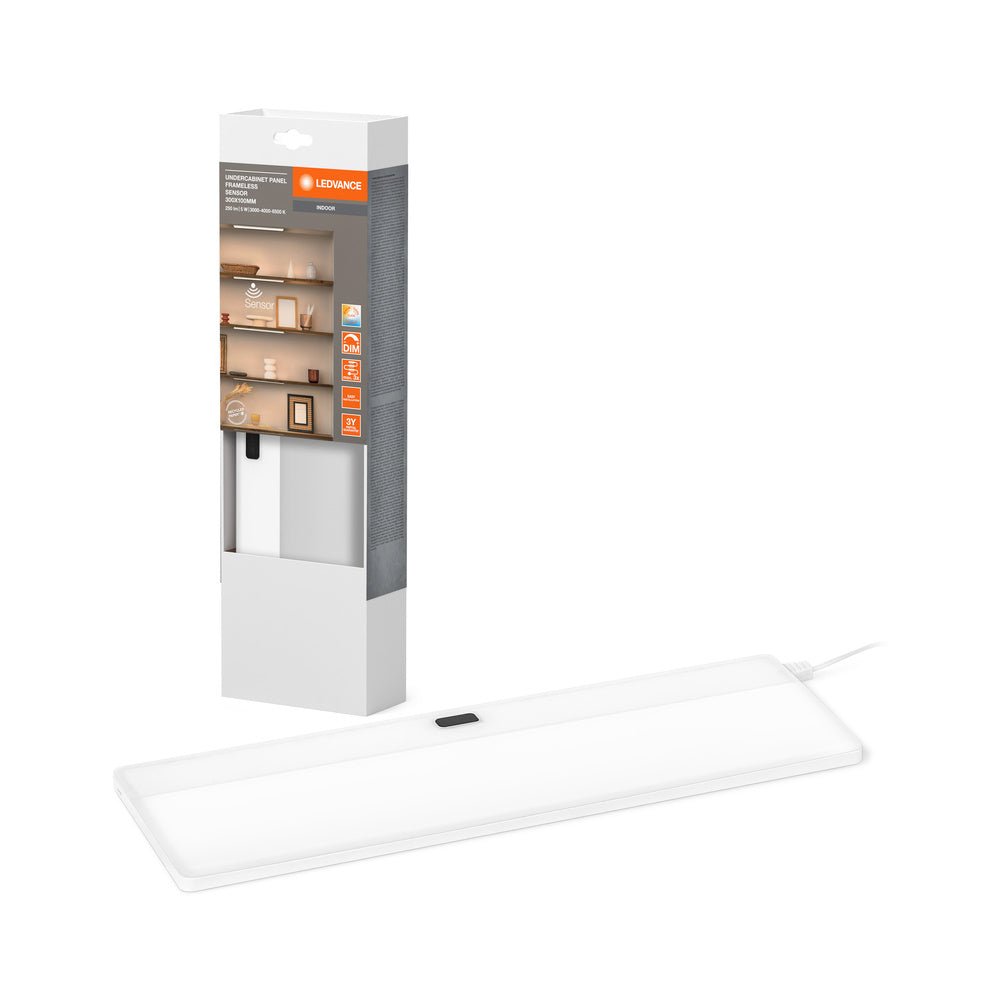 Bílý panel se senzorem 5W UNDERCABITENT 300x100mm