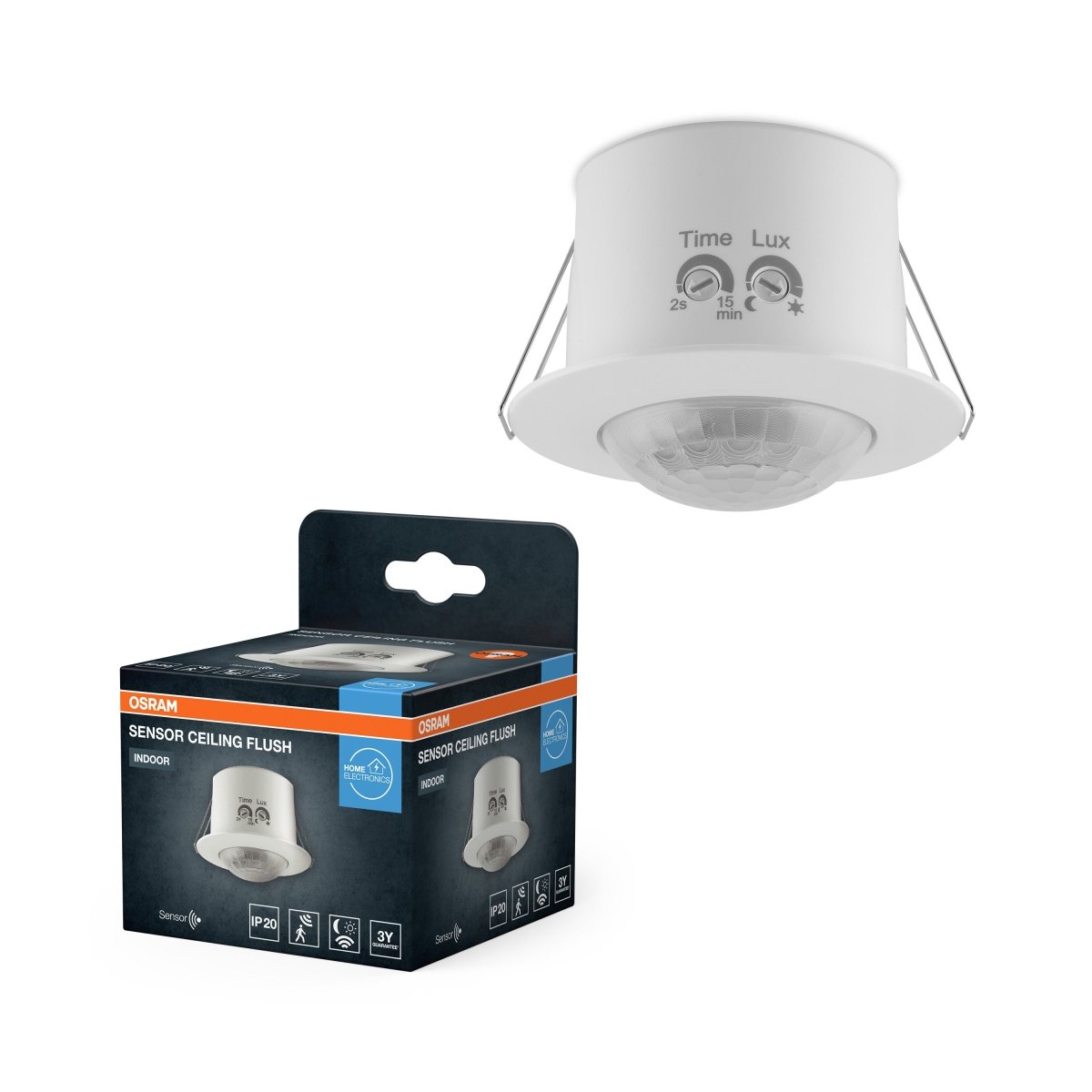 4099854454745 - Bílý stropní Senzor 360° IP20 - Senzor - LEDVANCE e - shop