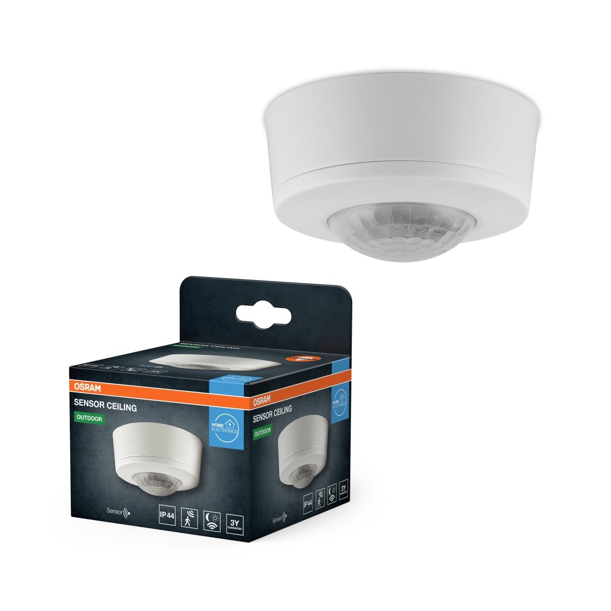 4099854454035 - Bílý stropní Senzor 360° IP44 - Senzor - LEDVANCE e - shop