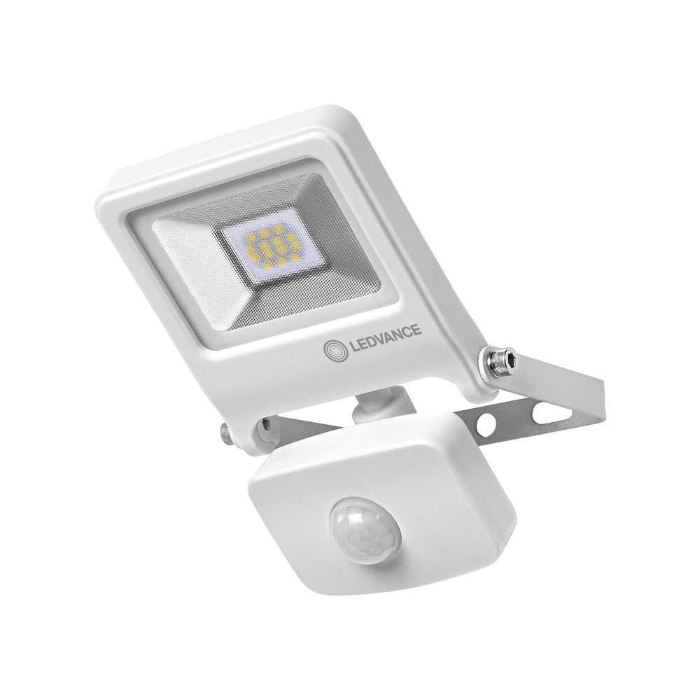 4058075292178 - Bílý venkovní LED reflektor ENDURA FLOOD 10W 3000K, senzor - Reflektor - LEDVANCE e - shop