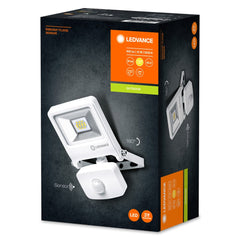 4058075292178 - Bílý venkovní LED reflektor ENDURA FLOOD 10W 3000K, senzor - Reflektor - LEDVANCE e - shop