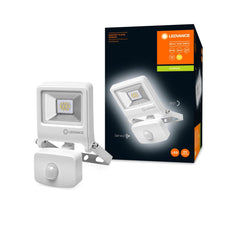 4058075292178 - Bílý venkovní LED reflektor ENDURA FLOOD 10W 3000K, senzor - Reflektor - LEDVANCE e - shop