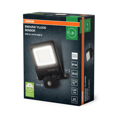 4099854487064 - Bílý venkovní LED reflektor ENDURA FLOOD 10W 4000K, senzor OSRAM - Reflektor - LEDVANCE e - shop