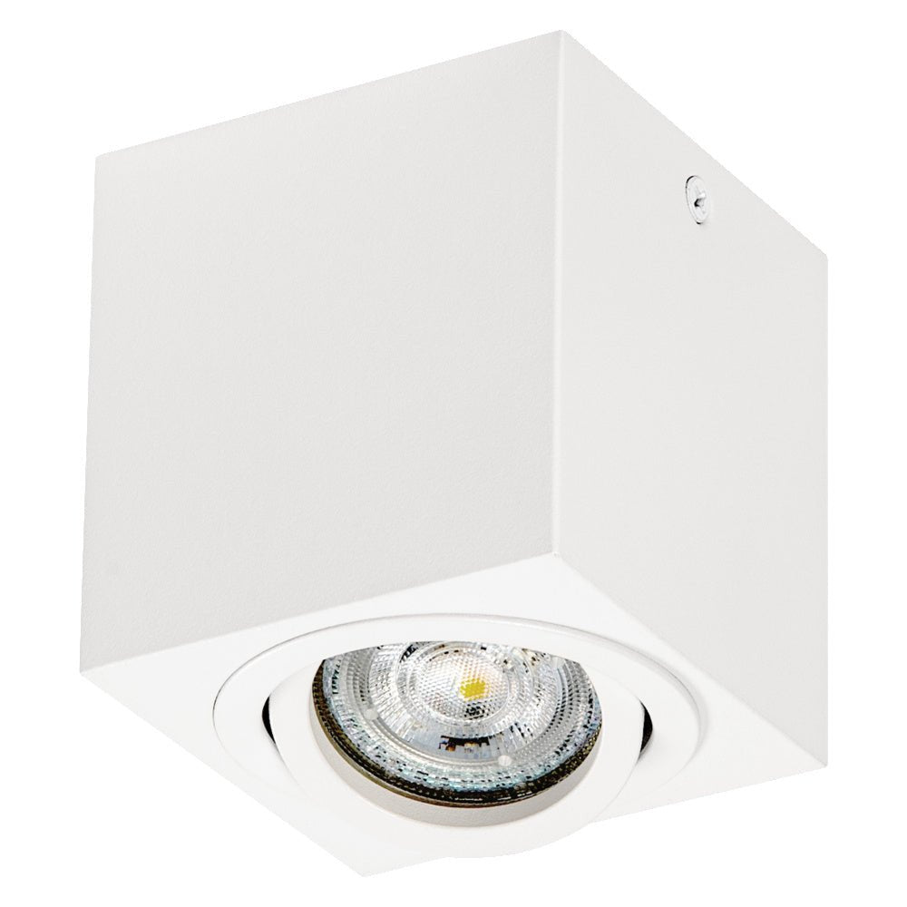 4058075758704 - Bodové stropní svítidlo bílé GU10 SPOT SURFACE SQUARE - Podhledové svítidlo - LEDVANCE e - shop