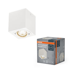 4099854446054 - Bodové stropní svítidlo bíléU10 SPOT SURFACE SQUARE OSRAM - Podhledové svítidlo - LEDVANCE e - shop
