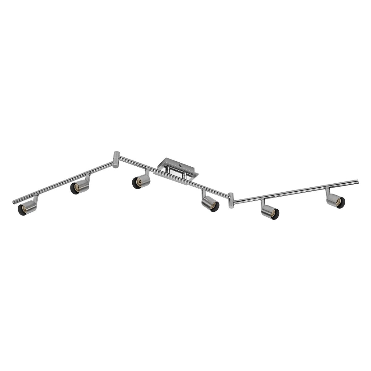 4058075852747 - Bodové svítidlo LED Cylinder Duo, 6x GU10, Kartáčovaný nikl - Czechia LEDVANCE e - shop