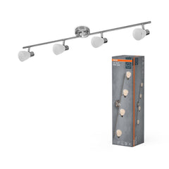 4058075853065 - Bodové svítidlo LED Vase, 4x G9, Kartáčovaný nikl - Czechia LEDVANCE e - shop