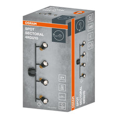 4099854588884 - Bodovka SECTORAL Černo - zlatá 4x GU10 Stropní lišta - Bodovka - Czechia LEDVANCE e - shop