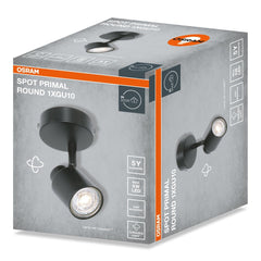 4099854587320 - Černá Bodovka LED SPOT PRIMAL 1xGU10 Kulatá - Bodovka - Czechia LEDVANCE e - shop