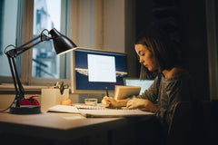 4099854385148 - Černá stolní lampa E27 11W OFFICE LINE DESK PEAR - Stolní lampa - LEDVANCE e - shop