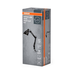 4099854464614 - Černá stolní lampa E27 11W OFFICE LINE DESK PEAR CLIP OSRAM - Stolní lampa - Czechia LEDVANCE e - shop