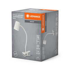 4058075843127 - Černá stolní lampa s klipem GU10 9W OFFICE DESK TRAPEZIUM - Stolní lampa - LEDVANCE e - shop