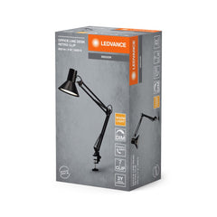 4099854388385 - Černá stolní lampa stmívatelná 9W RETRO CLIP, teplá bílá - Stolní lampa - LEDVANCE e - shop