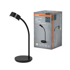 4099854464256 - Černá stolní lampa USB 4.8W OFFICE CYLINDER, laditelná bílá OSRAM - Stolní lampa - Czechia LEDVANCE e - shop