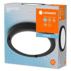 4099854103339 - Černé koupelnové LED stropní svítidlo E27 CLASSIC ROUND - Stropní svítidlo - LEDVANCE e - shop