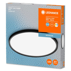 4099854096112 - Černé koupelnové LED svítidlo ORBIS 300mm, laditelná bílá - Stropní svítidlo - LEDVANCE e - shop