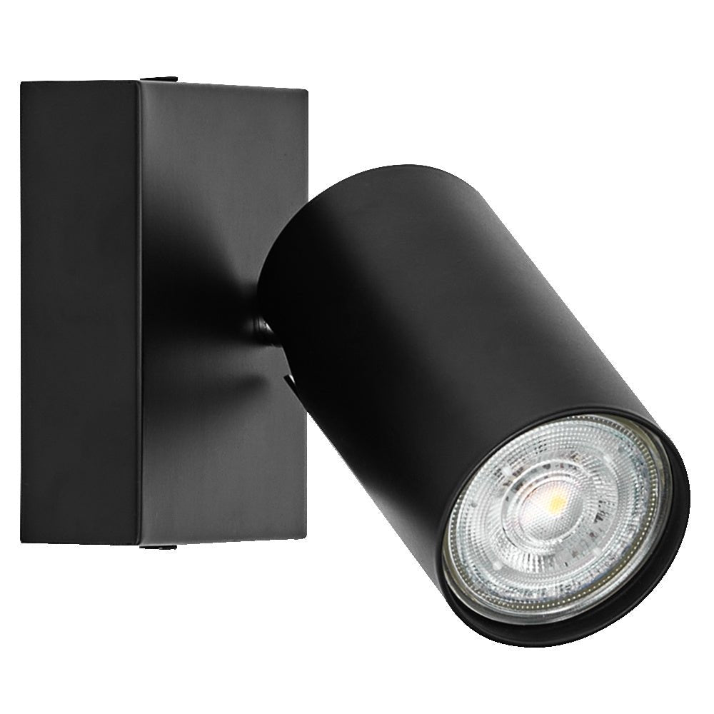 4058075828469 - Černé LED nástěnné svítidlo 3,4 W GU10 OCTAGON, teplá bílá - Nástěnné svítidlo - LEDVANCE e - shop