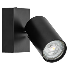 4058075828469 - Černé LED nástěnné svítidlo 3,4 W GU10 OCTAGON, teplá bílá - Nástěnné svítidlo - LEDVANCE e - shop