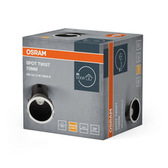 4099854446146 - Černé LED podhledové svítidlo 5 W SPOT 70mm, teplá bílá OSRAM - Podhledové svítidlo - LEDVANCE e - shop