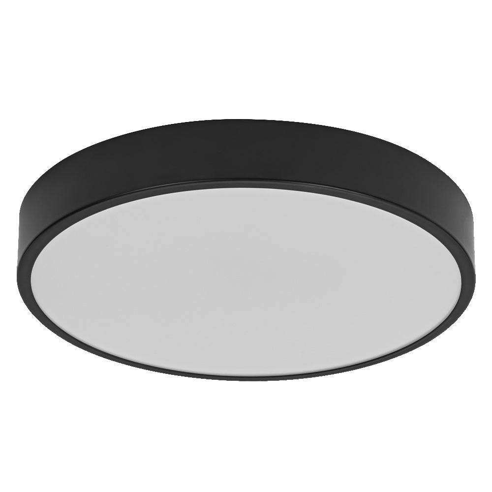4099854092442 - Černé LED stropní svítidlo 20 W SLIM MOIA 280 mm, teplá bílá - Stropní svítidlo - LEDVANCE e - shop
