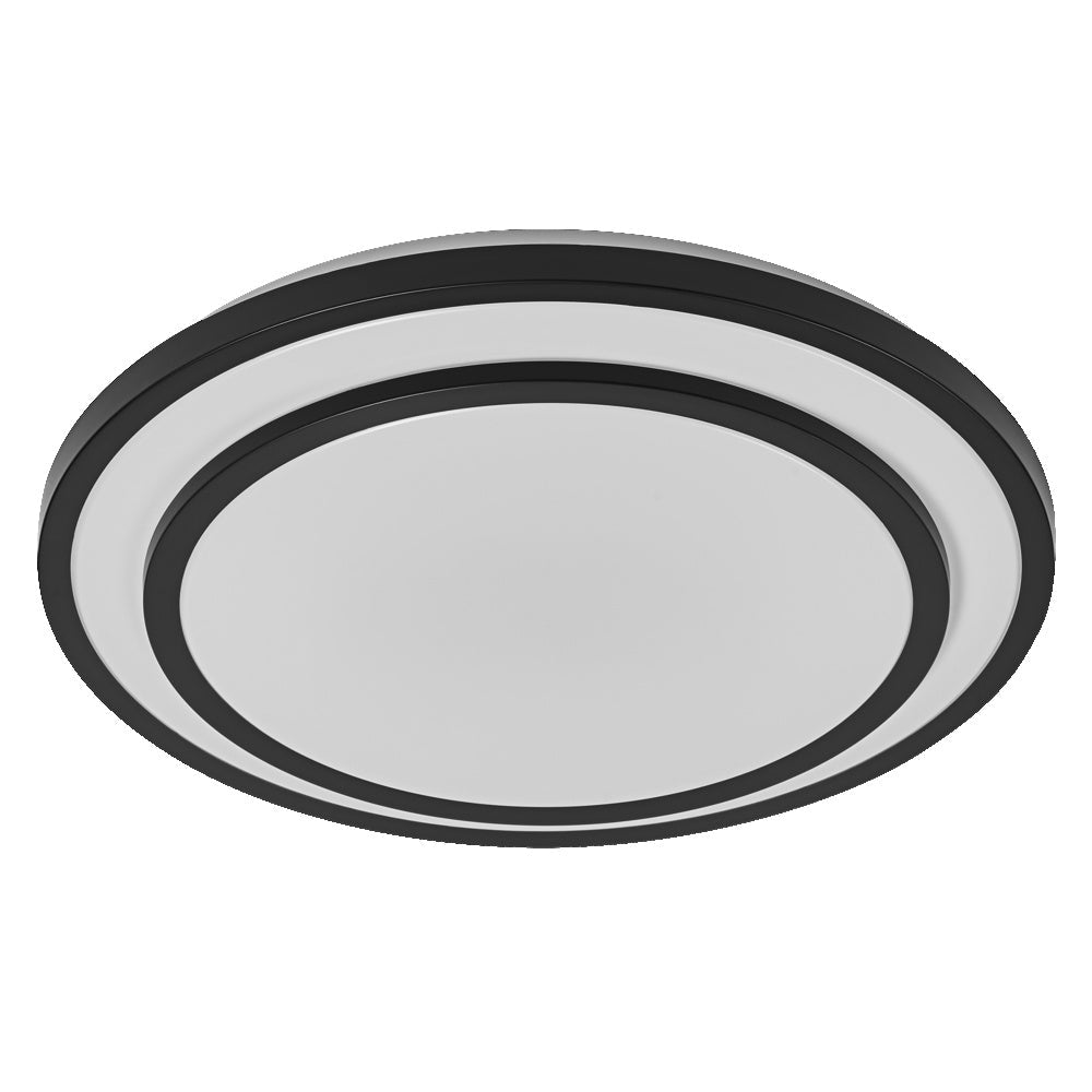 4058075832794 - Černé LED stropní svítidlo 24 W BERLIN 390 mm, teplá bílá - Stropní svítidlo - LEDVANCE e - shop