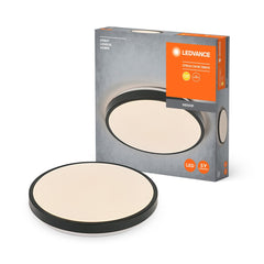 4058075832732 - Černé LED stropní svítidlo 24 W LONDON 400 mm, teplá bílá - Stropní svítidlo - LEDVANCE e - shop