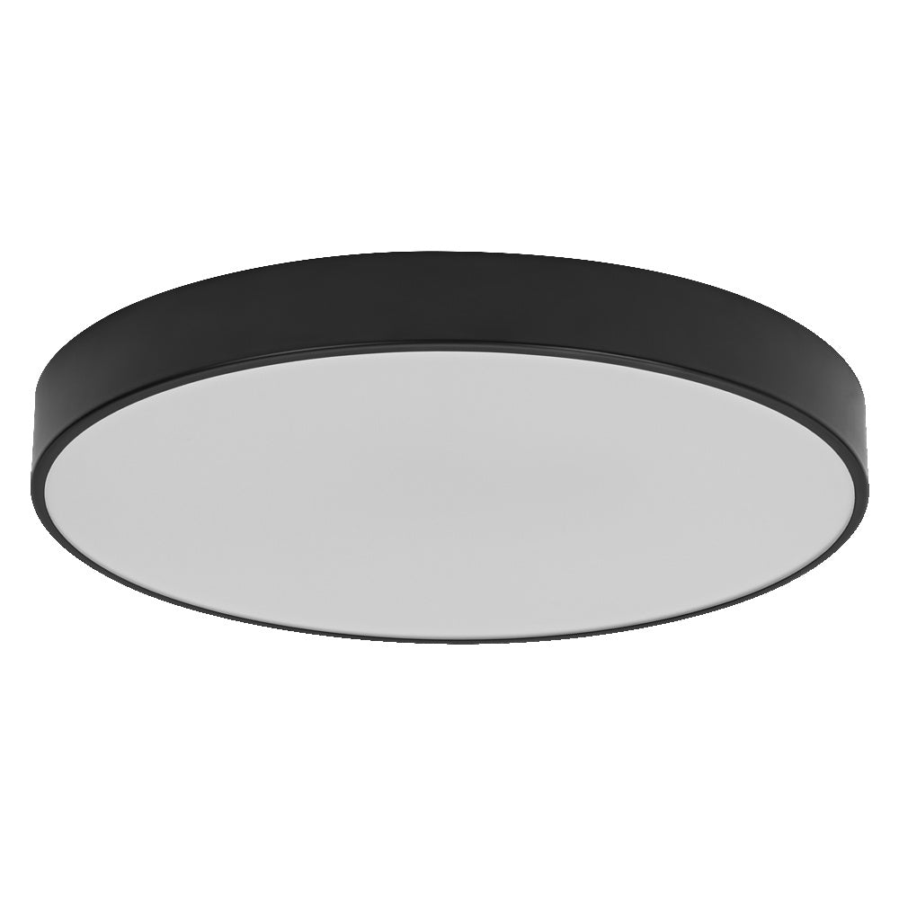 4099854092480 - Černé LED stropní svítidlo 36 W SLIM MOIA 480 mm, teplá bílá - Stropní svítidlo - LEDVANCE e - shop