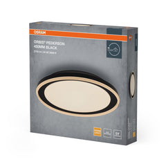 4099854449765 - Černé LED stropní svítidlo 450 mm ORBIS, teplá bílá OSRAM - Stropní svítidlo - LEDVANCE e - shop