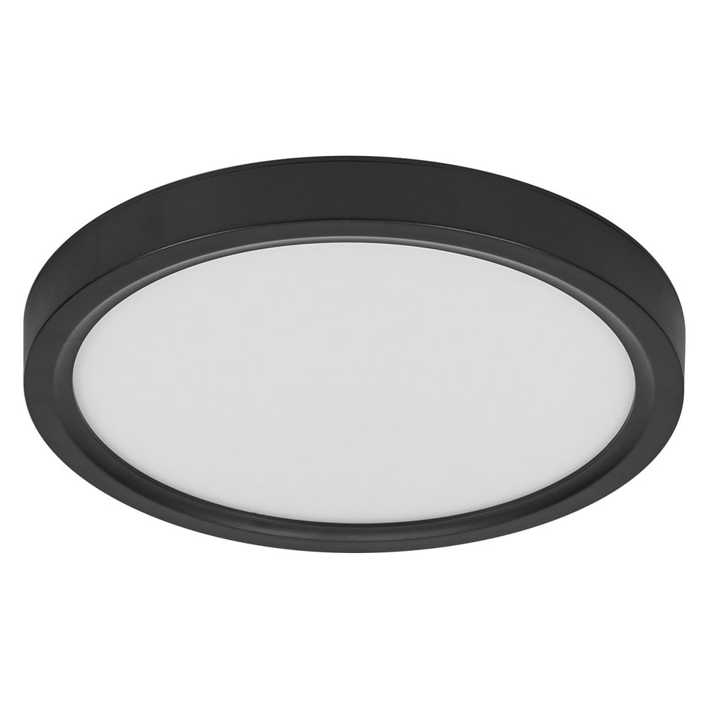 Černé nástěnné svítidlo 12 W Teplá bílá 230mm
