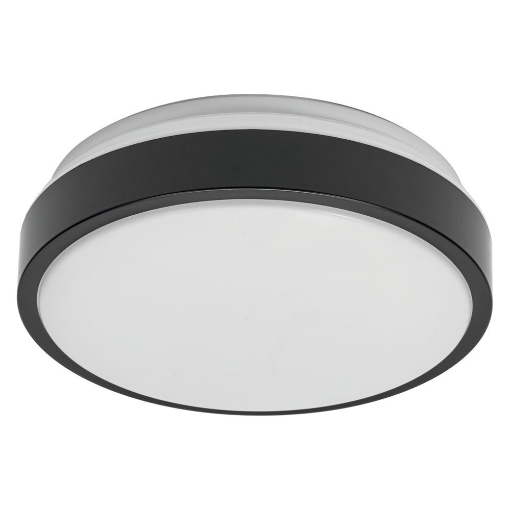 Černé Stropní svítidlo Essential ORBIS 280mm 2x E27