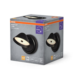 4099854478789 - Černé Svítidlo Nightlux Cone, Teplá Bílá stmívatelné USB - Nástěnné svítidlo - Czechia LEDVANCE e - shop