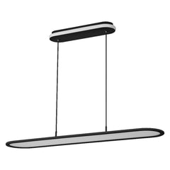 4058075848887 - Černý lustr do pracovny 1m 57W PANEL ELLIPSE, studená bílá - Lustr - LEDVANCE e - shop