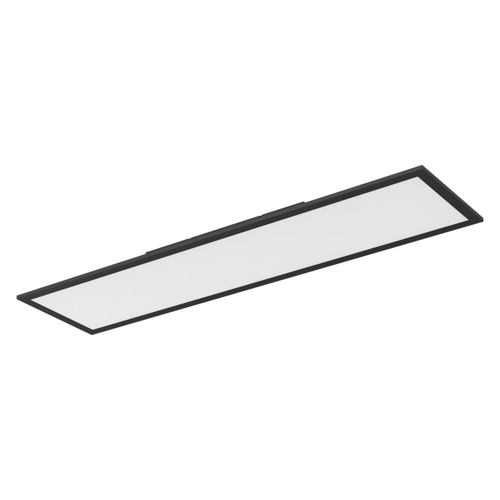 Černý panel 24 W Teplá bílá 1000 mm