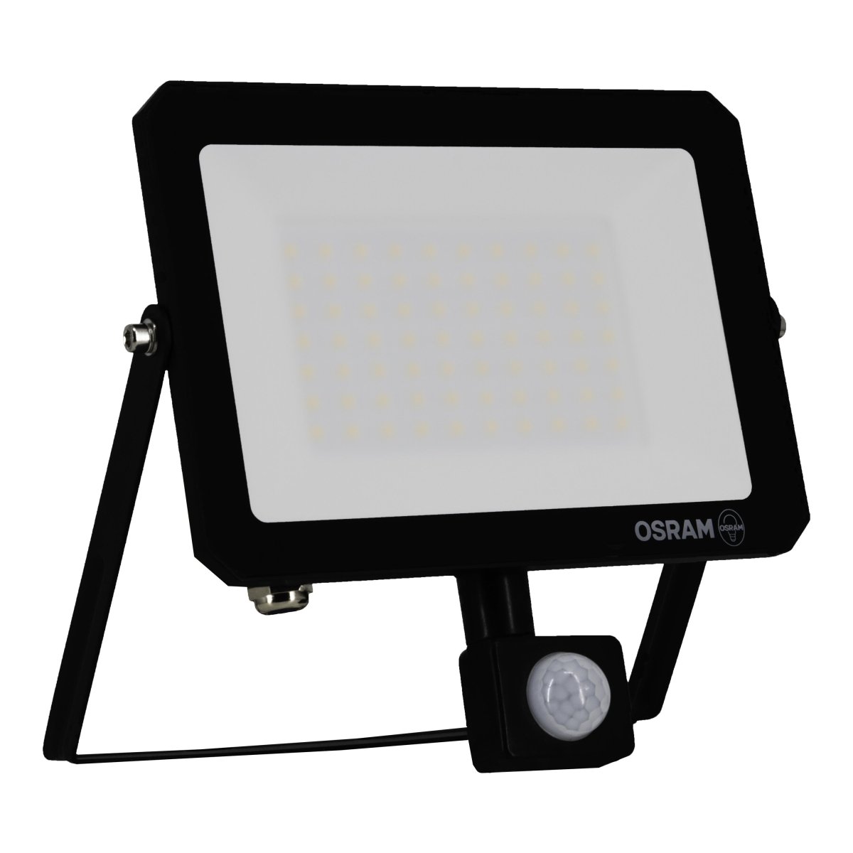 4099854489808 - ČERNÝ Reflektor LUX se senzorem 50W, Teplá Bílá - Reflektor - Czechia LEDVANCE e - shop